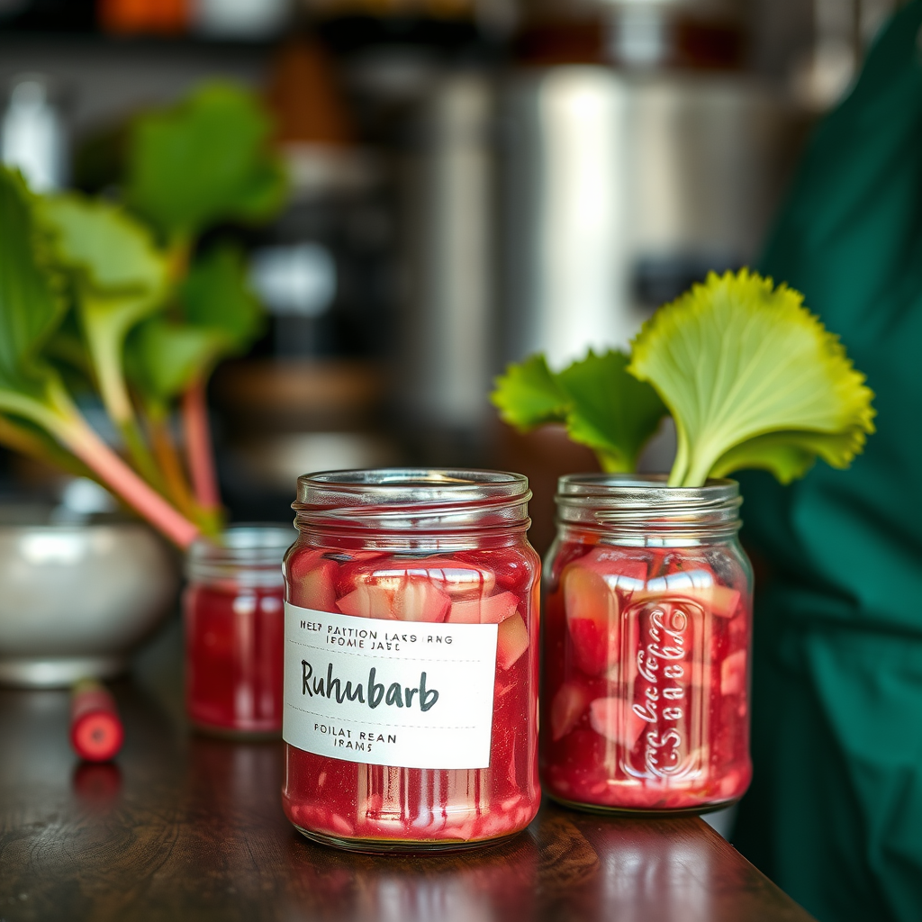 Warning Signs - rhubarb jam recipes