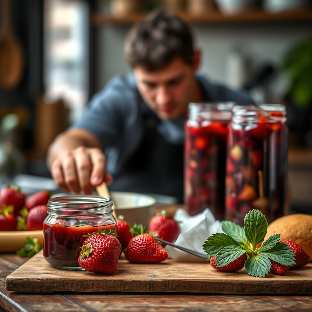 Warning Signs - canned strawberry jam recipe