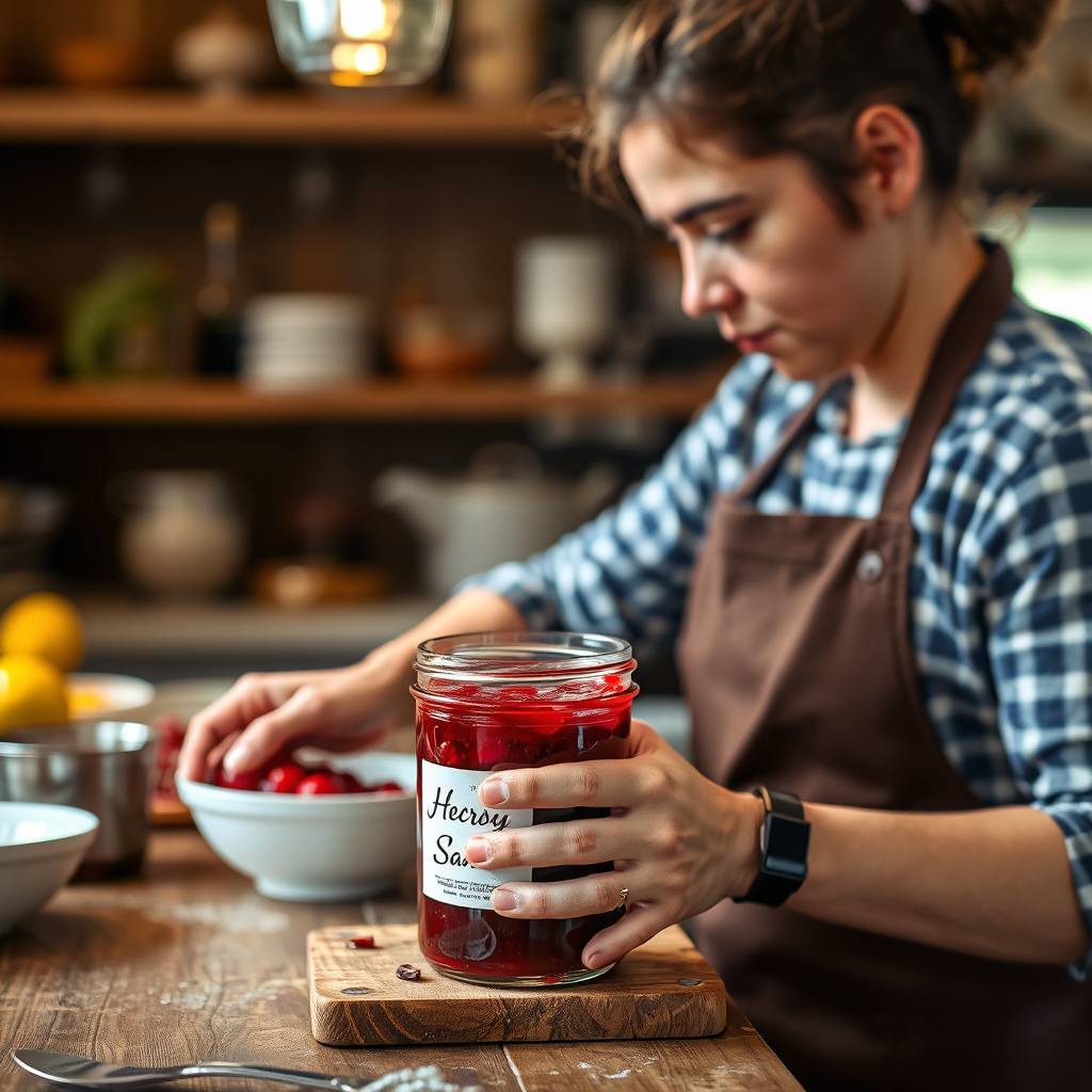 Warning Signs - no pectin raspberry jam recipe