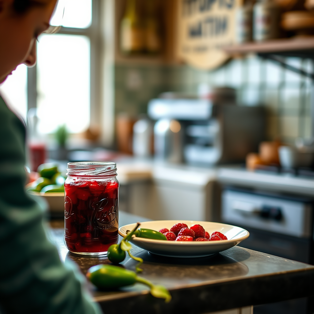 Warning Signs - raspberry jalapeno jam recipe