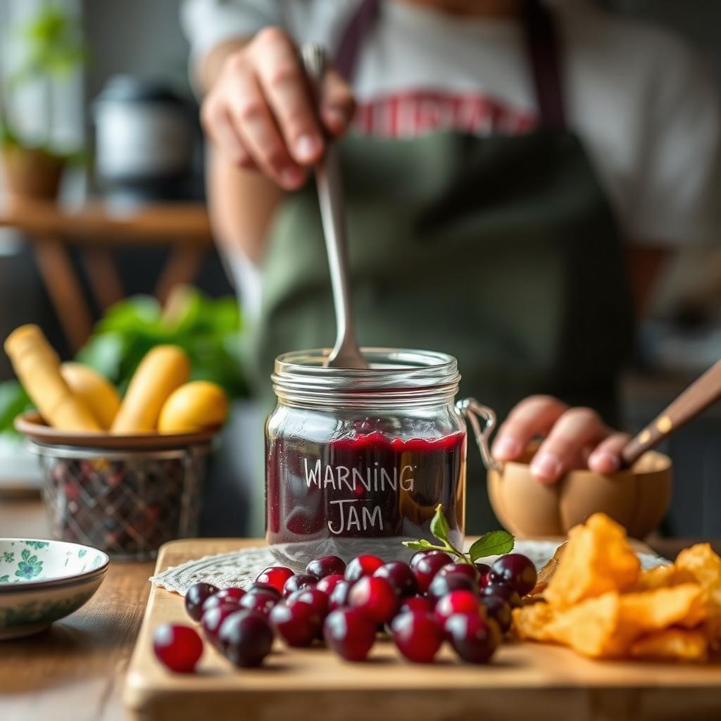 Warning Signs - recipe chokecherry jam