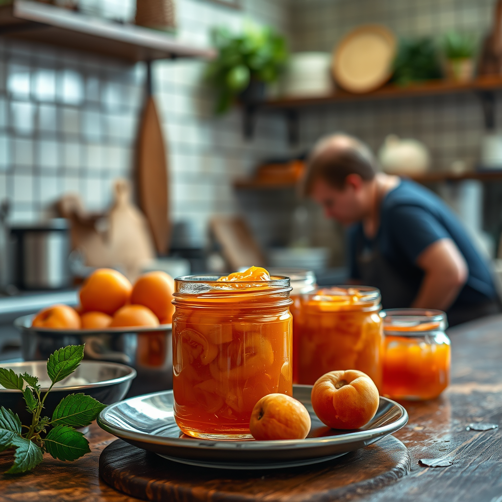 Warning Signs - recipe for apricot jam