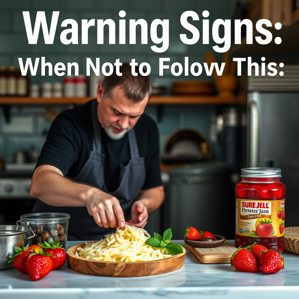 Warning Signs - sure jell strawberry jam recipe