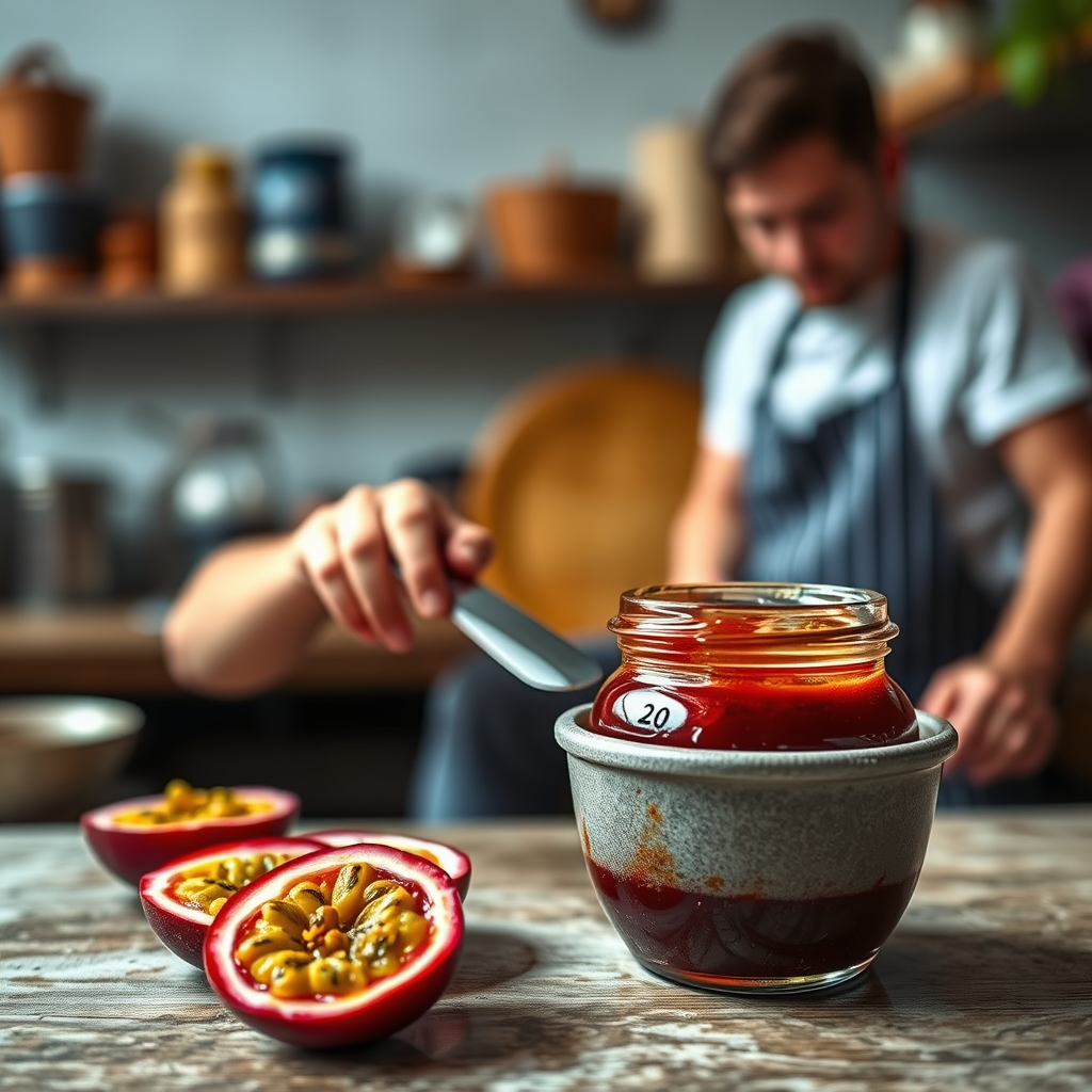 Warning Signs - recipe for passion fruit jam