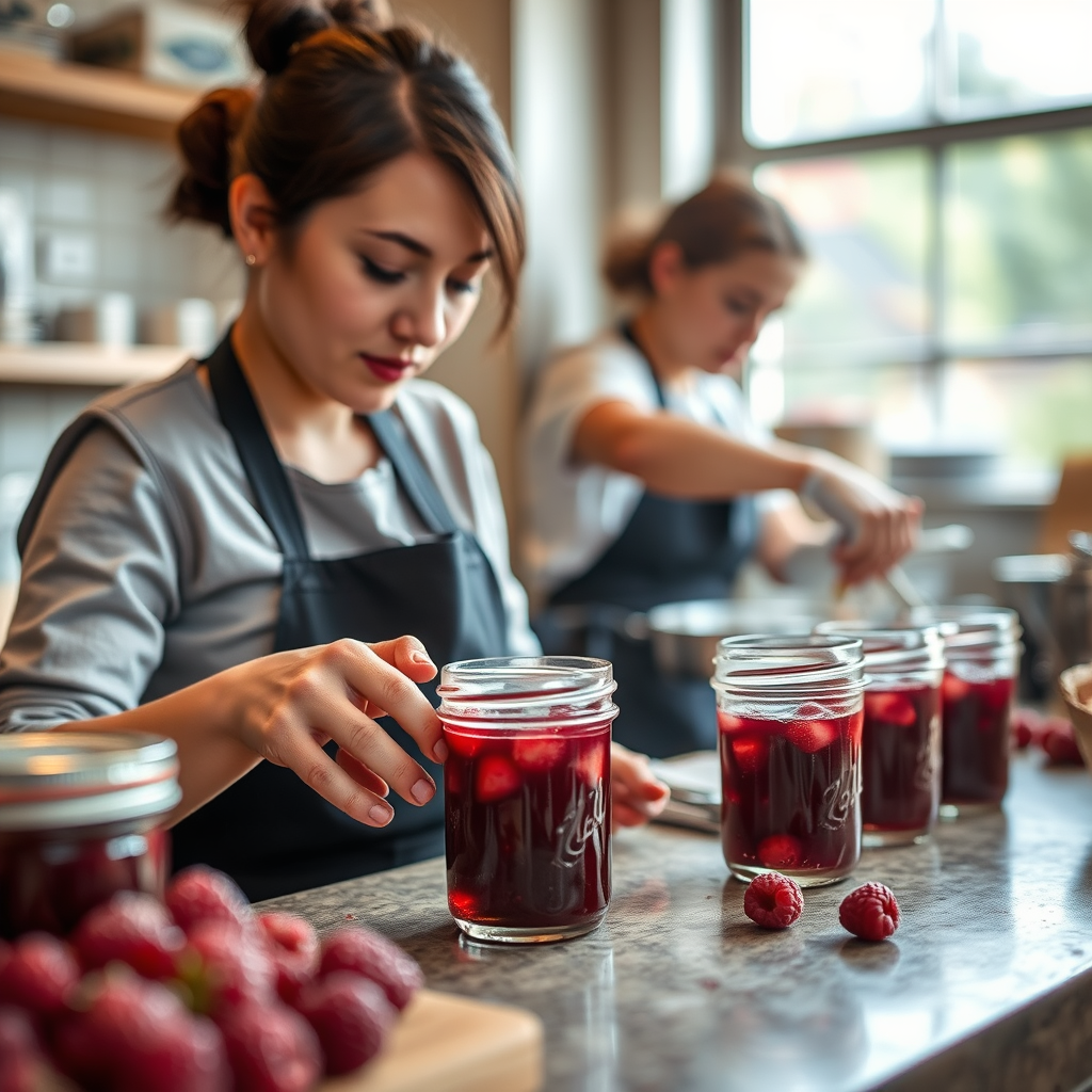 Warning Signs - recipe for raspberry jam with pectin