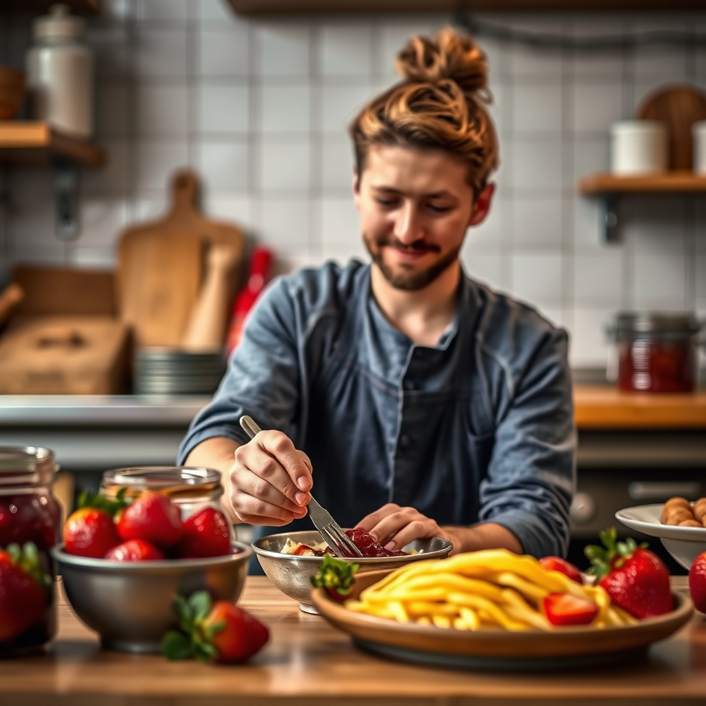 Warning Signs - recipe for strawberry jam with less sugar