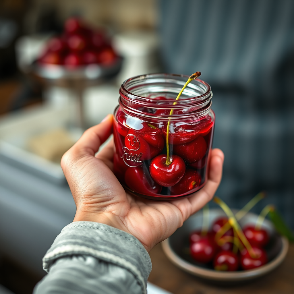 Warning Signs - recipe of cherry jam