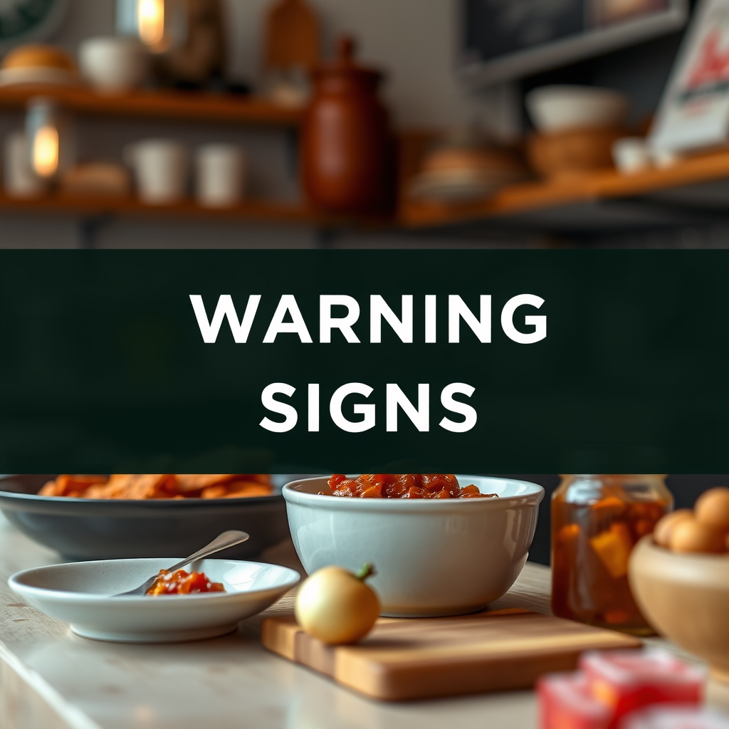 Warning Signs - bacon and onion jam recipe