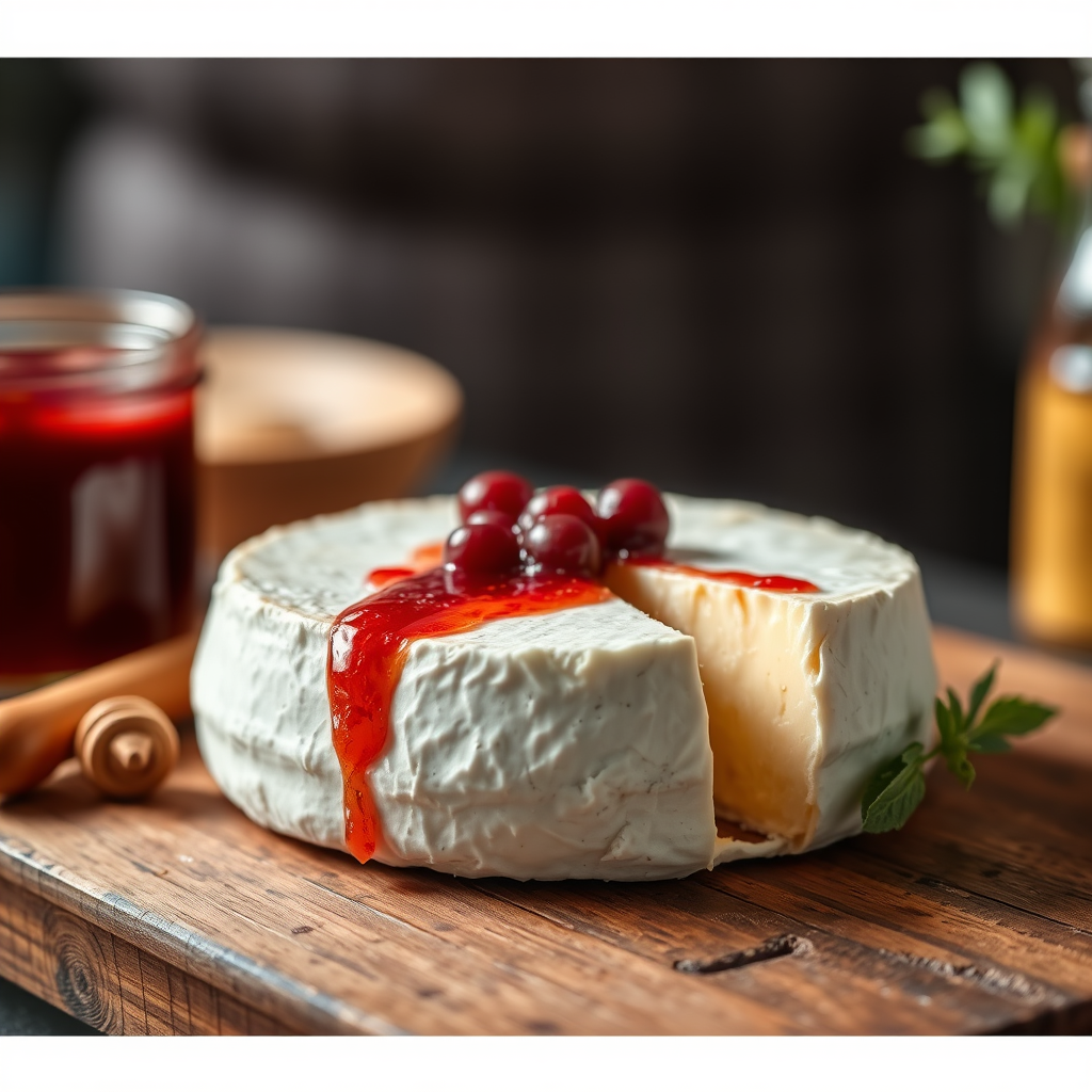 Warning Signs - baked brie with jam recipe