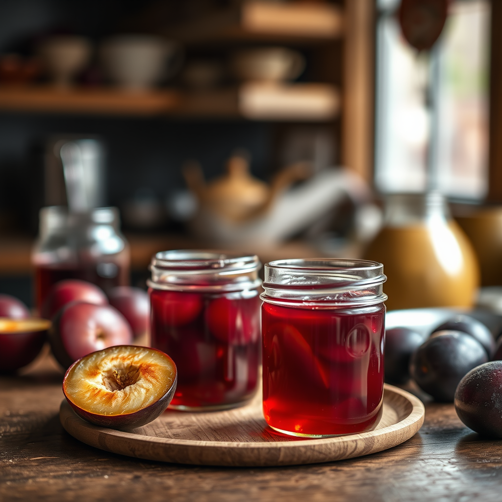 Warning Signs - plum jelly recipe