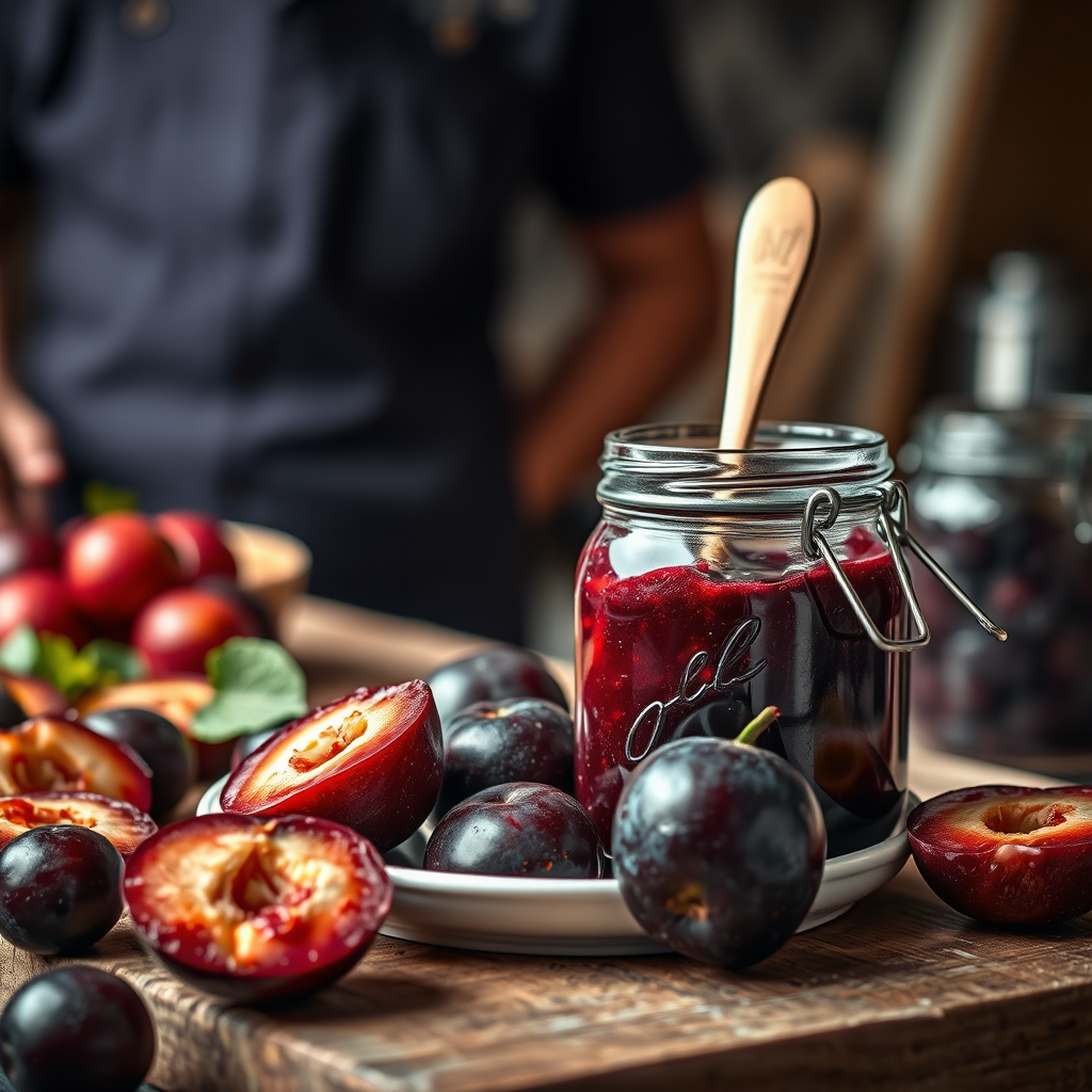 Warning Signs - jam recipe plum