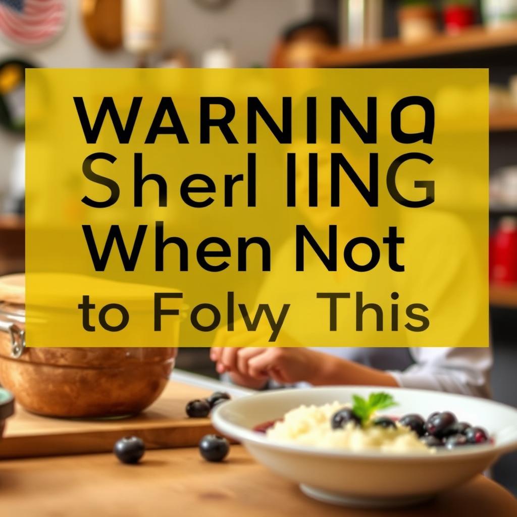 Warning Signs - blueberry jelly recipe