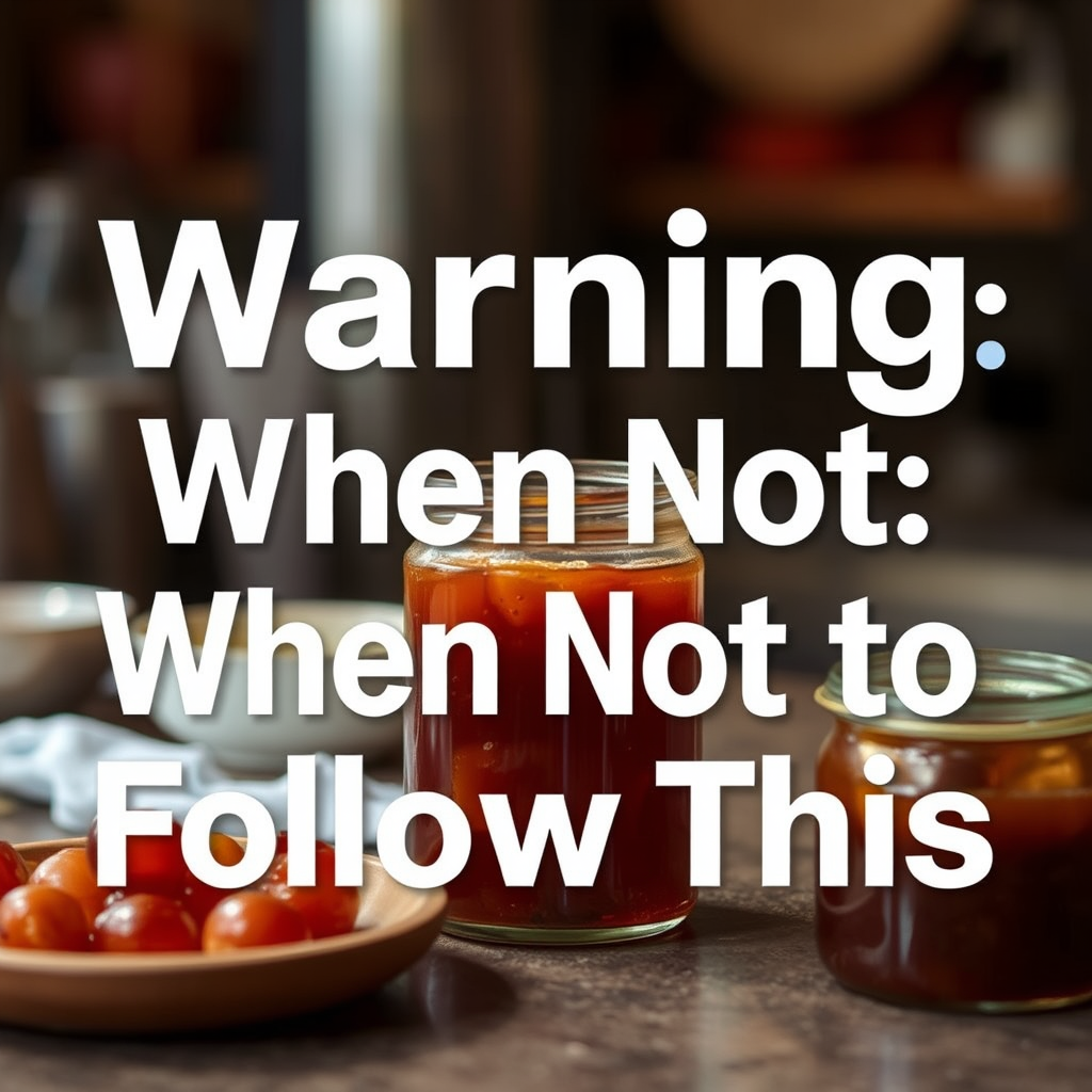 Warning Signs - mayhaw jelly recipe