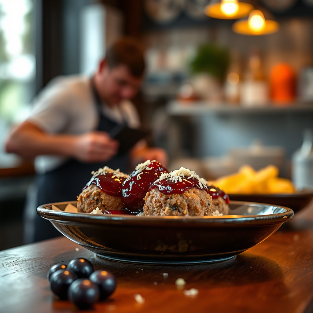 Warning Signs - recipe for meatballs with grape jelly