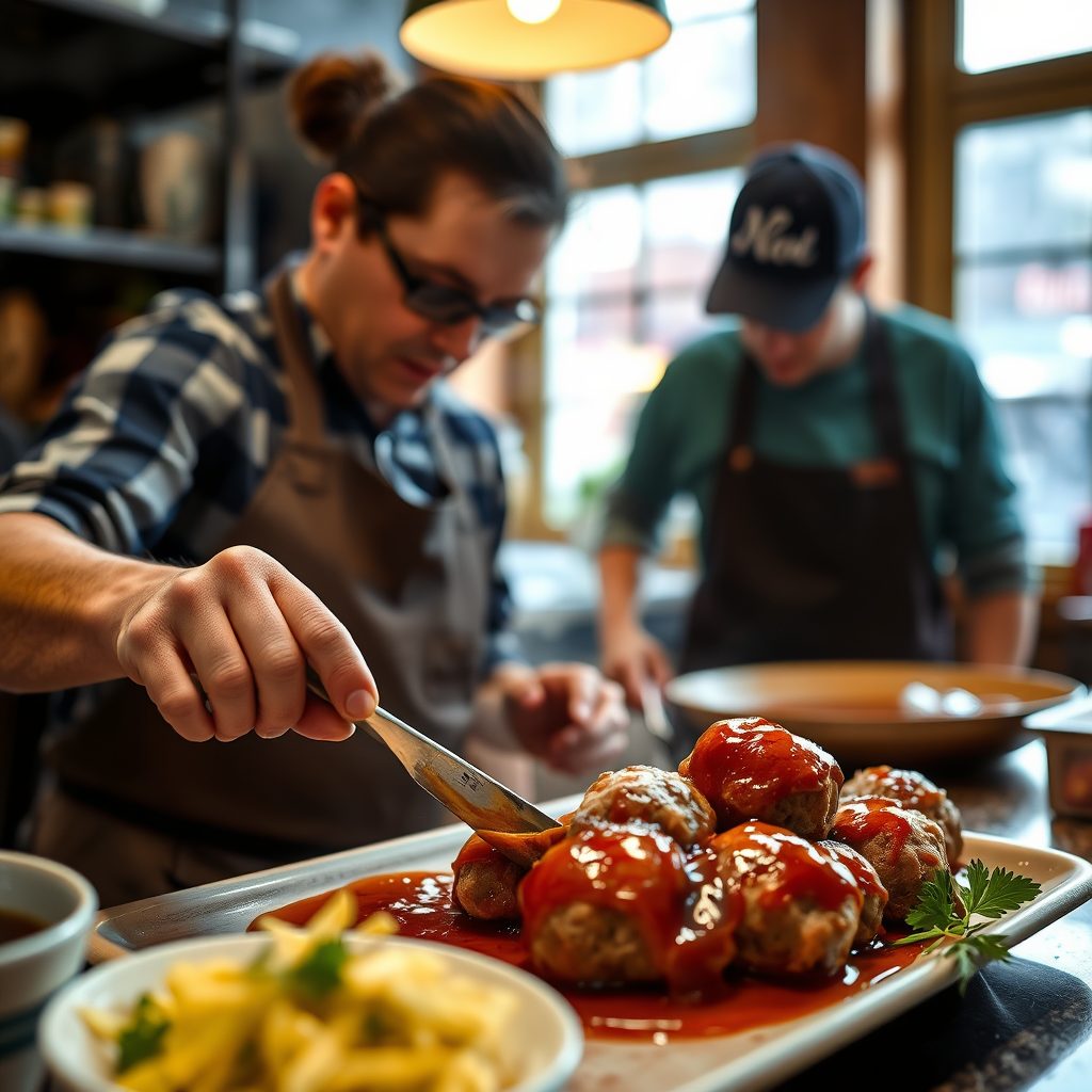 Warning Signs - meatball recipe with jelly