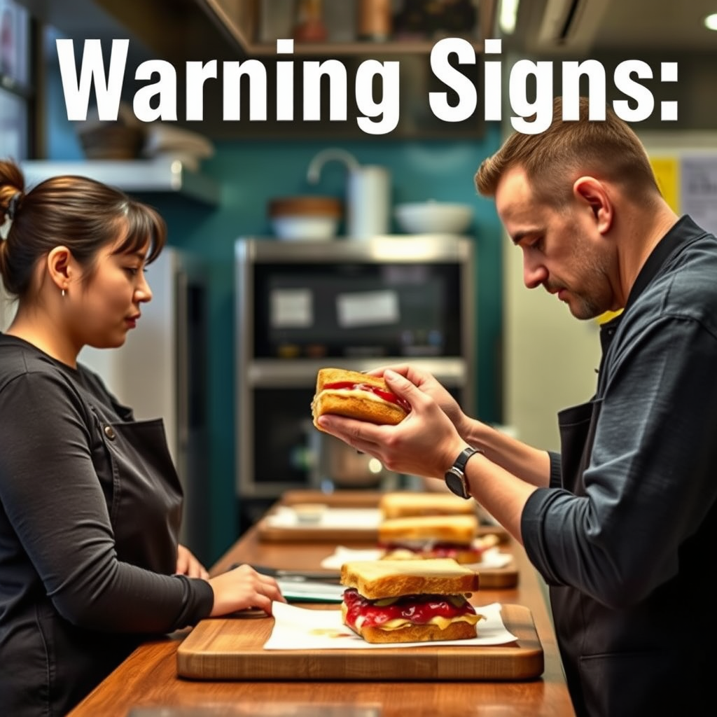 Warning Signs - peanut butter and jelly sandwich recipes