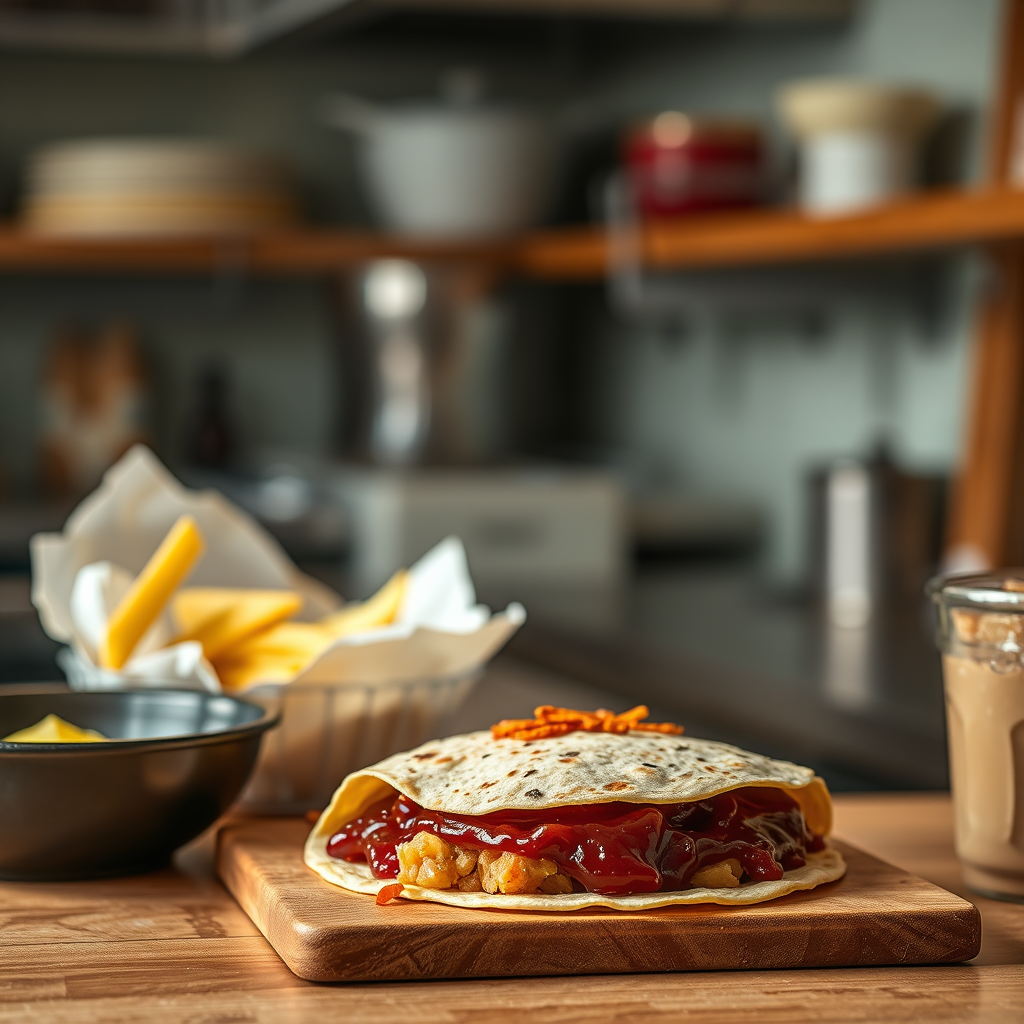 Warning Signs - peanut butter jelly tortilla microwave recipe
