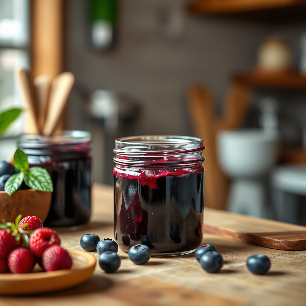 Warning Signs - blueberry jam recipe