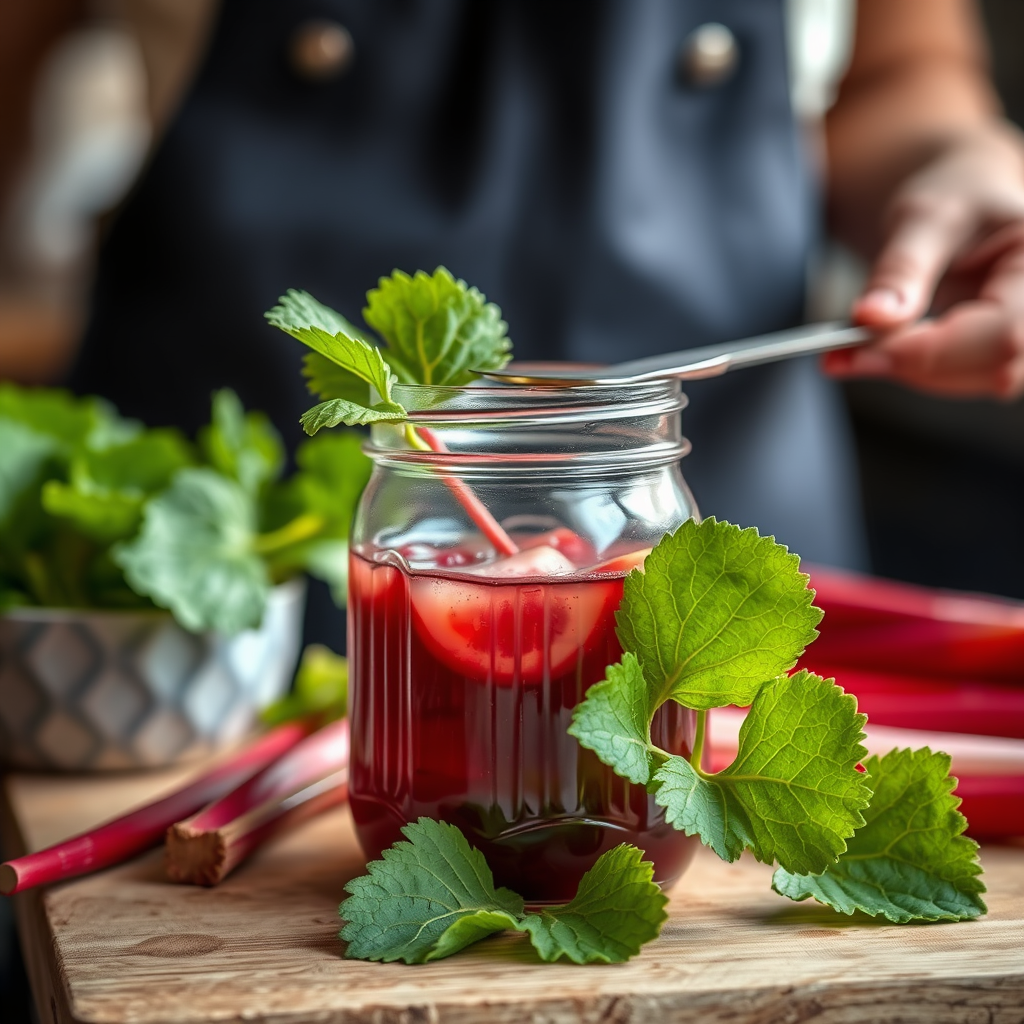 Warning Signs - rhubarb jelly recipe