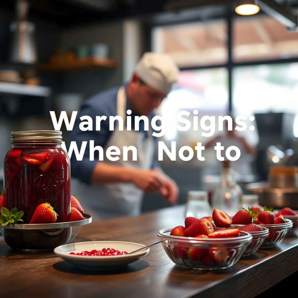 Warning Signs - strawberry freezer jam recipes