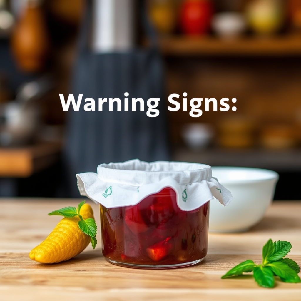 Warning Signs - recipe for pepper jelly