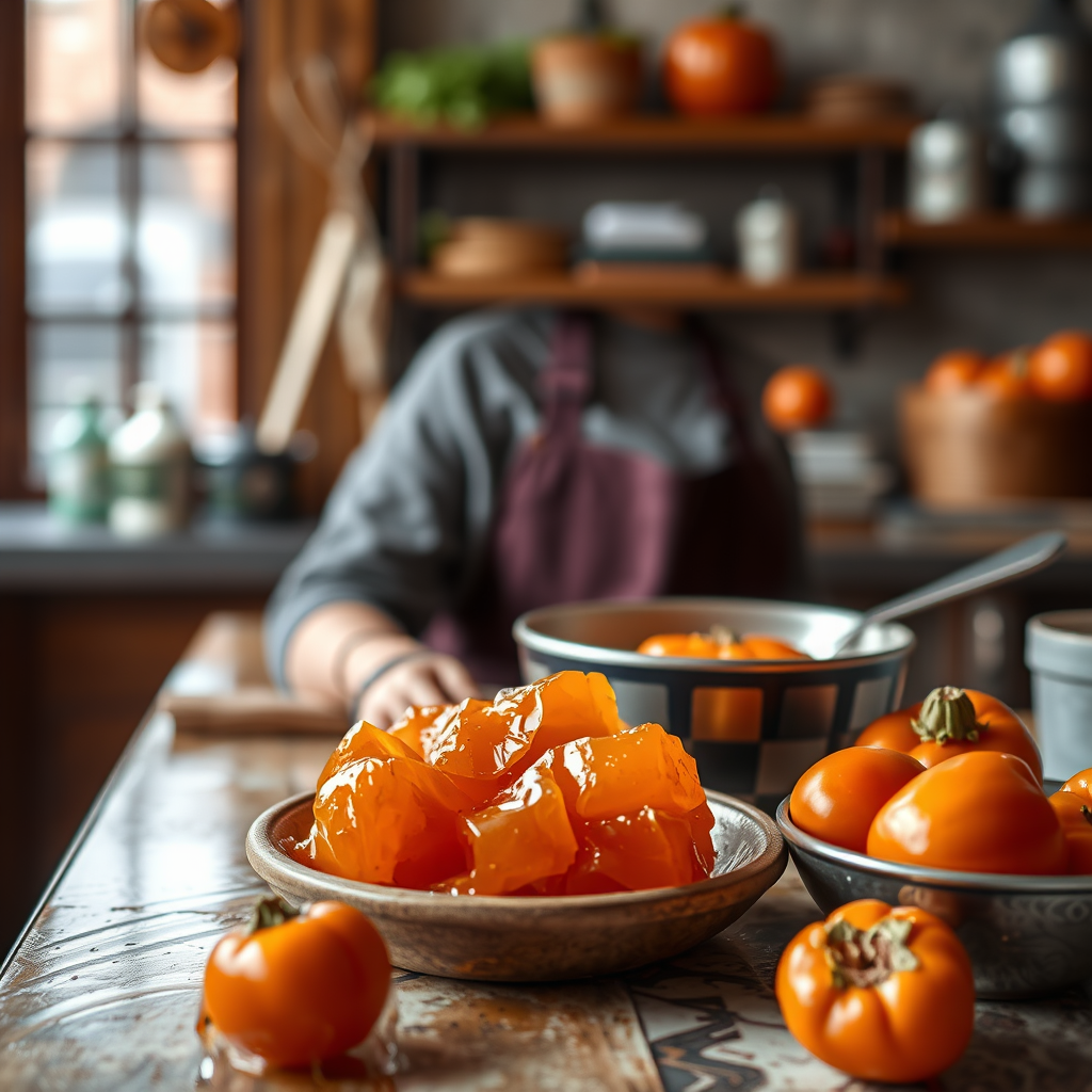 Warning Signs - persimmon jelly recipe