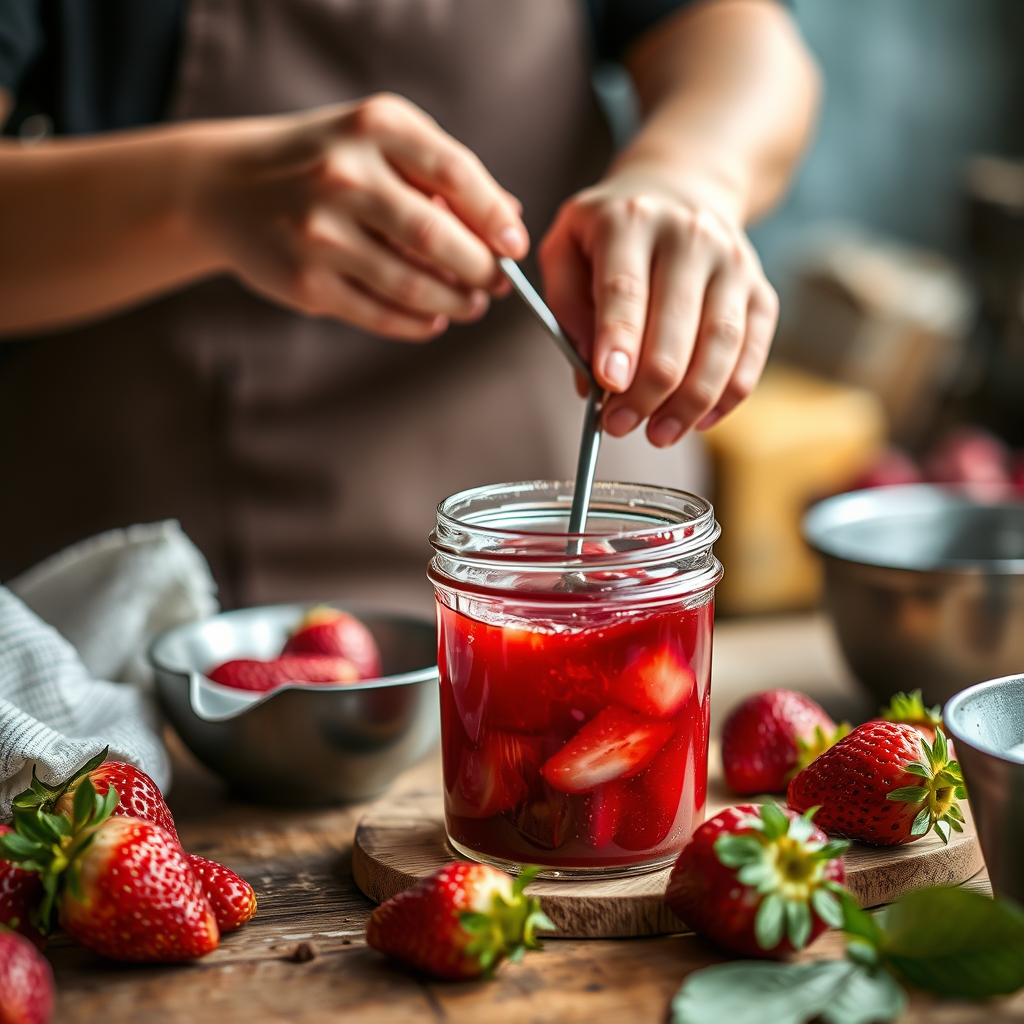 Warning Signs - frozen strawberry jam recipe