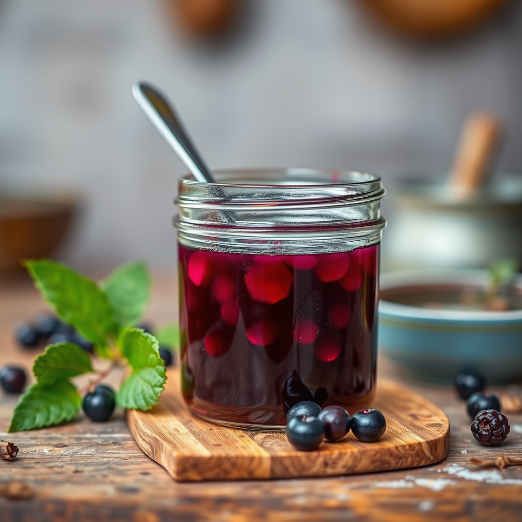 Warning Signs - recipe for elderberry jam or jelly
