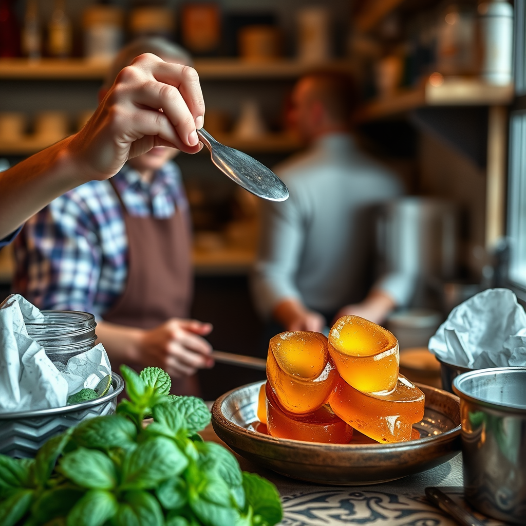 Warning Signs - spearmint jelly recipe