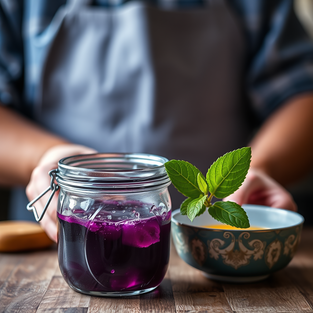 Warning Signs - violet jelly recipe