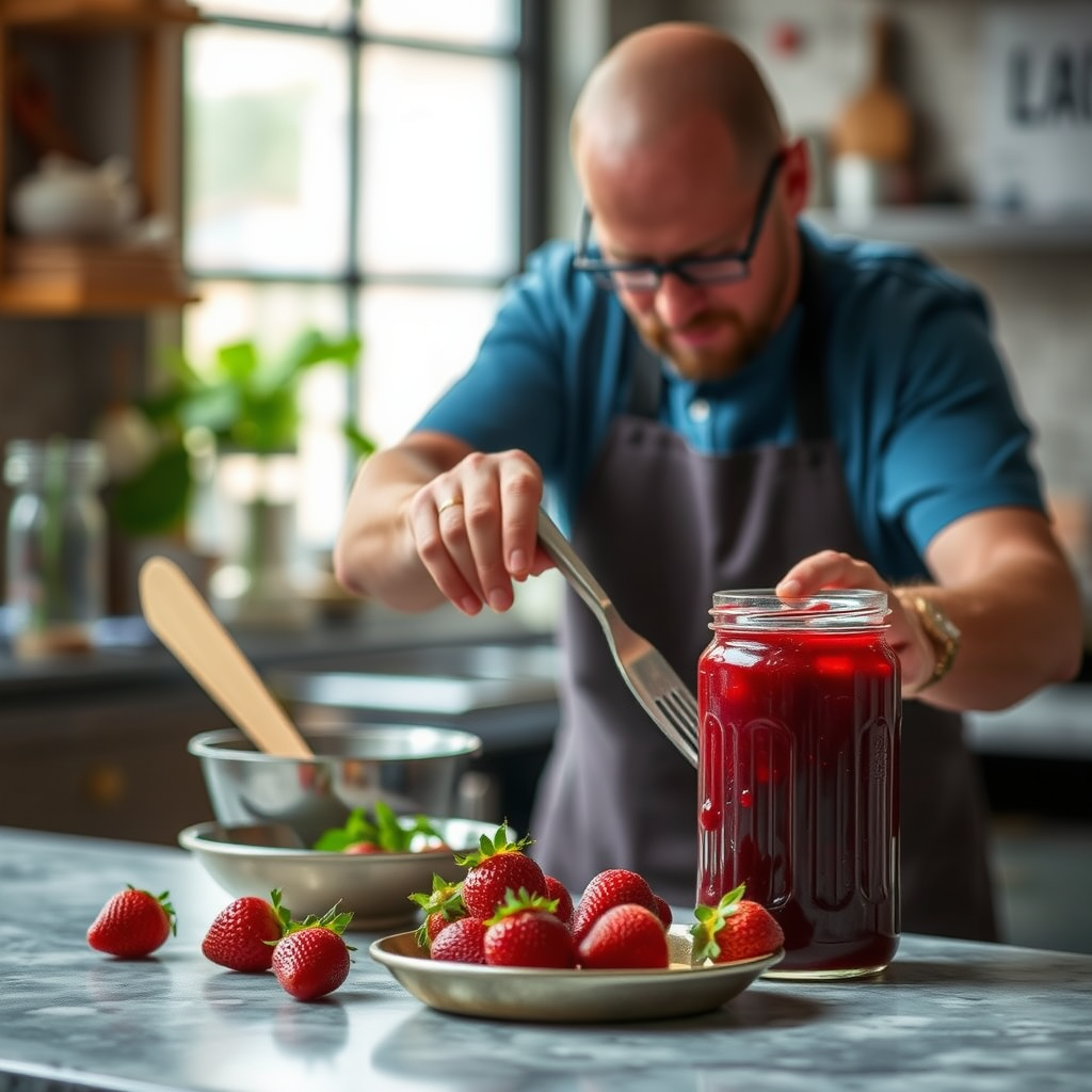 Warning Signs - recipe for strawberry jam