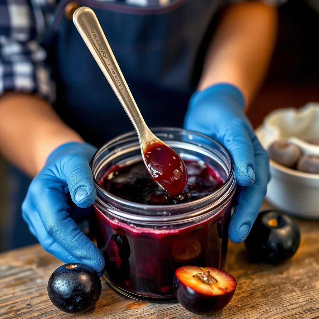 Warning Signs - plum jelly jam recipe