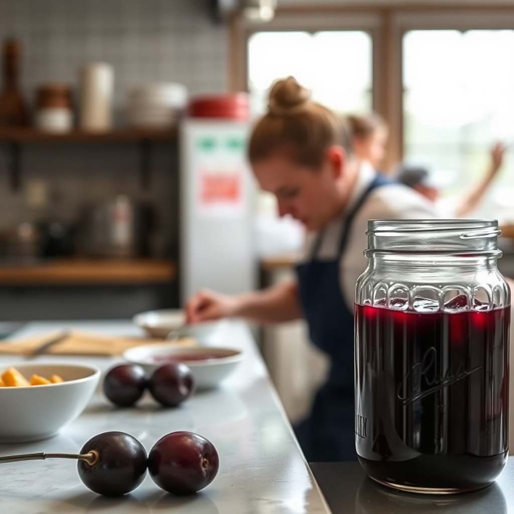 Warning Signs - plum jelly recipe with pectin