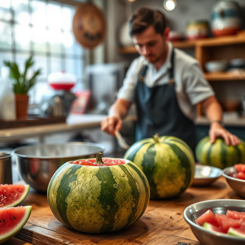 Warning Signs - recipe for watermelon jelly