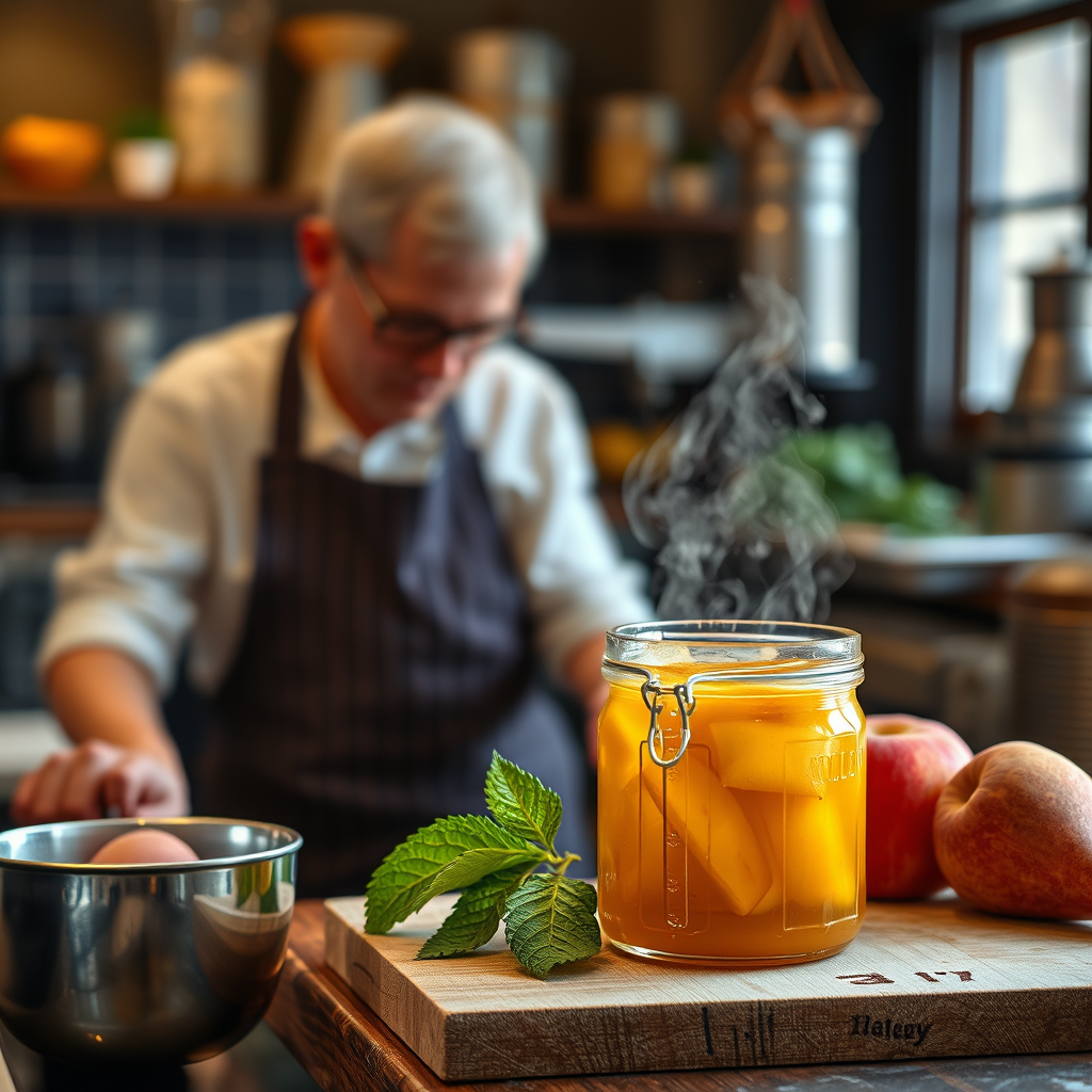 Warning Signs - recipe peach jelly