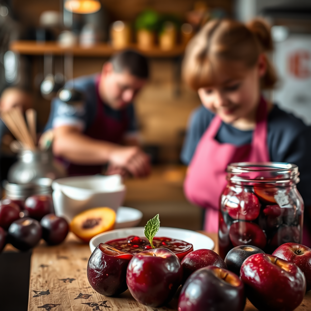 Warning Signs - plum jam recipe
