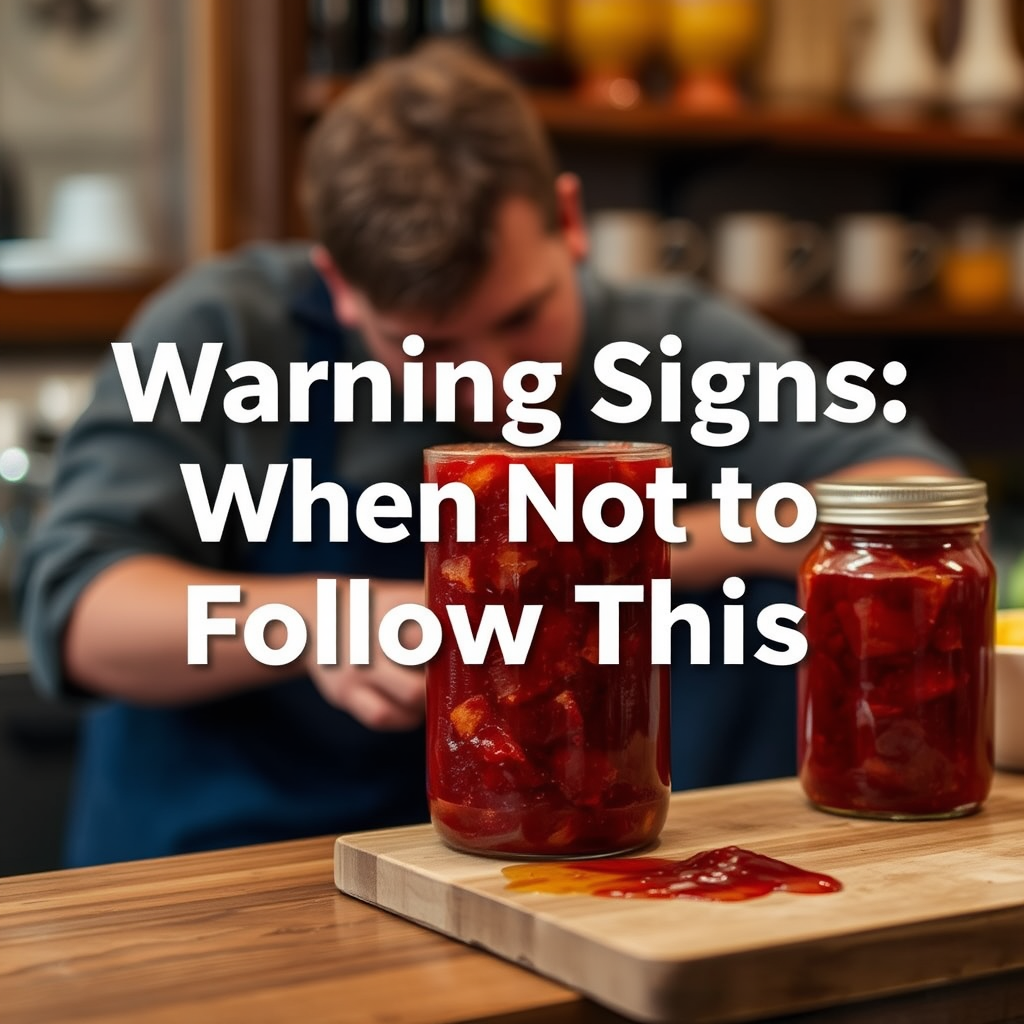 Warning Signs - freezer jam recipes