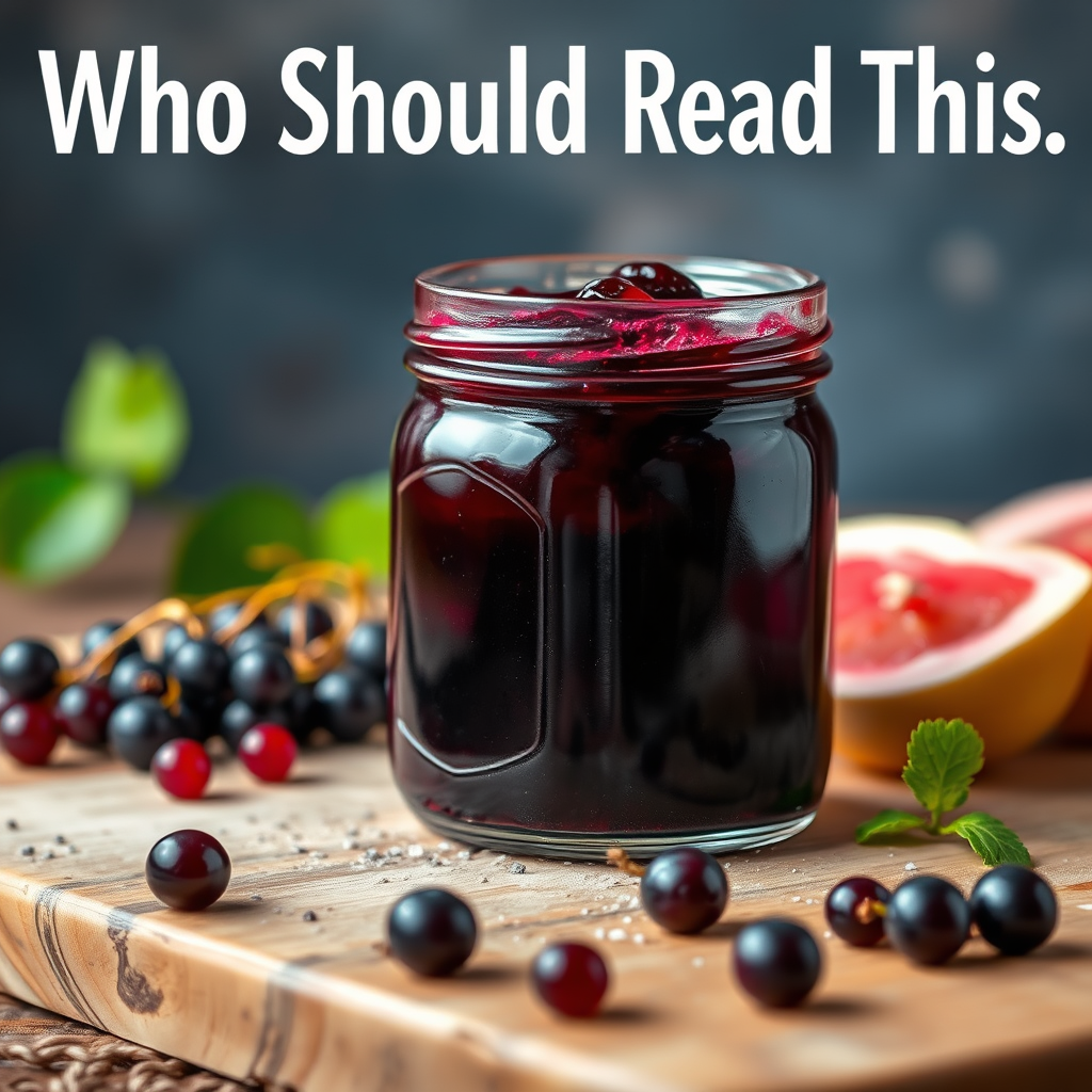Who Should Read This - black currant recipes jam