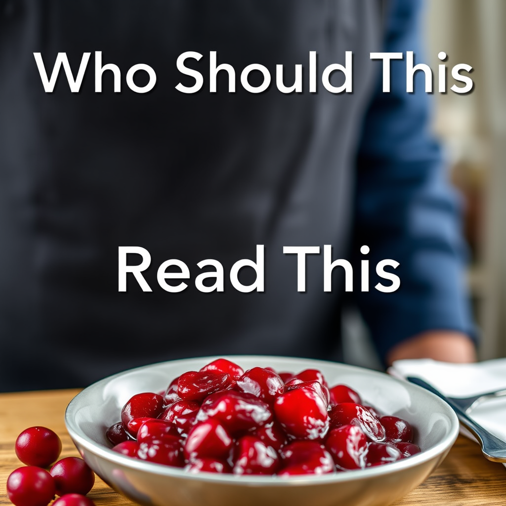 Who Should Read This - low sugar cranberry jam recipe with sure jell pectin