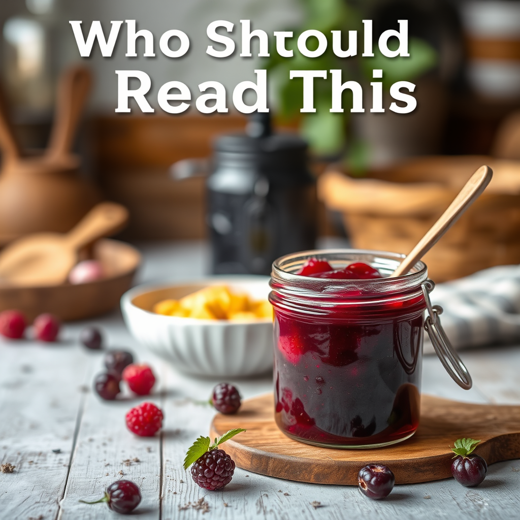 Who Should Read This - gooseberry jam recipe