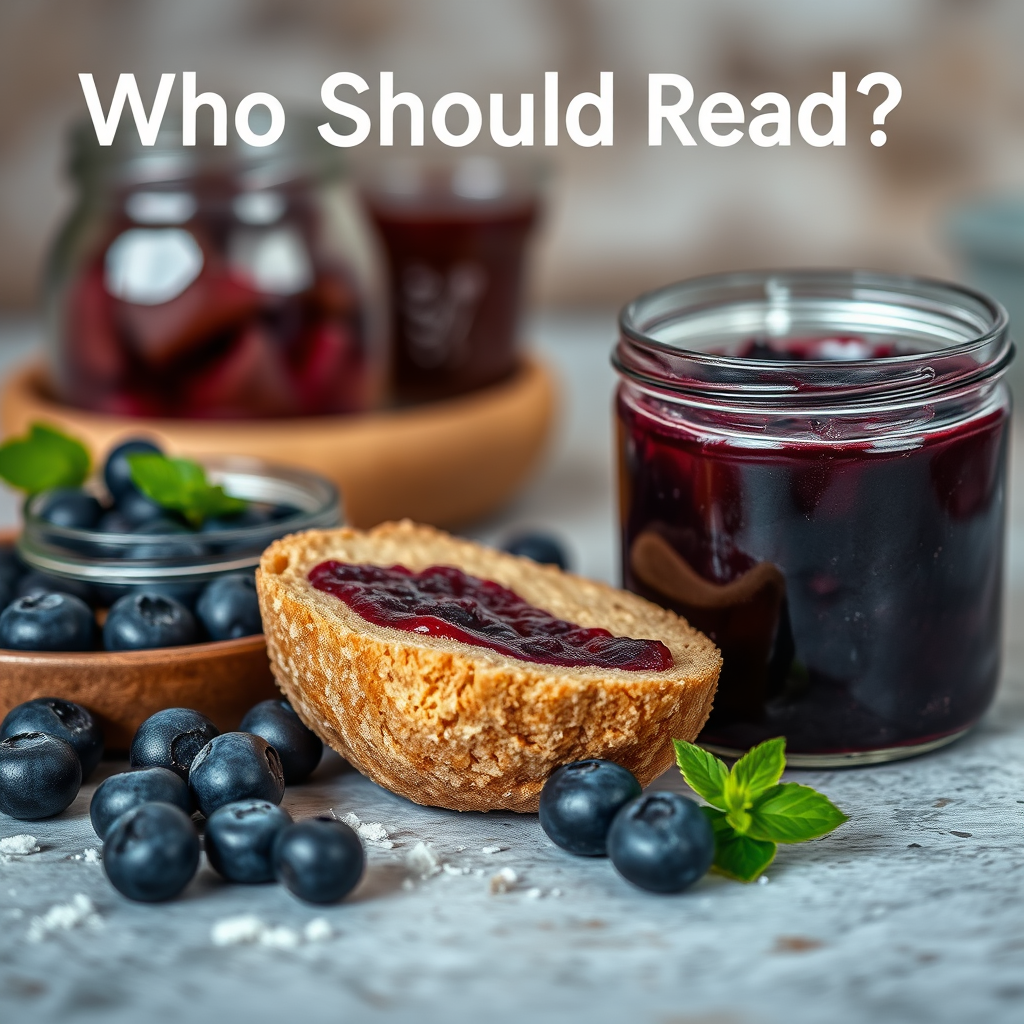 Who Should Read This - no pectin blueberry jam recipe