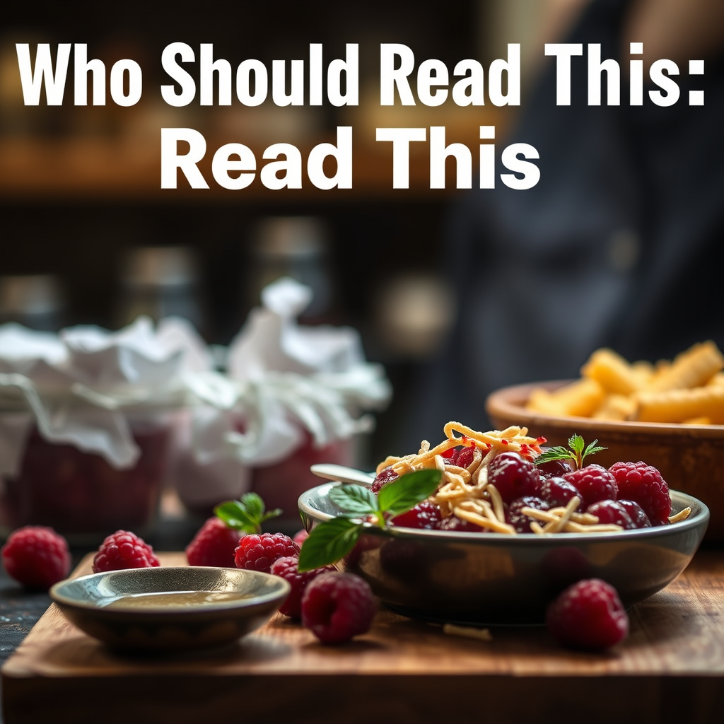 Who Should Read This - raspberry jam recipes