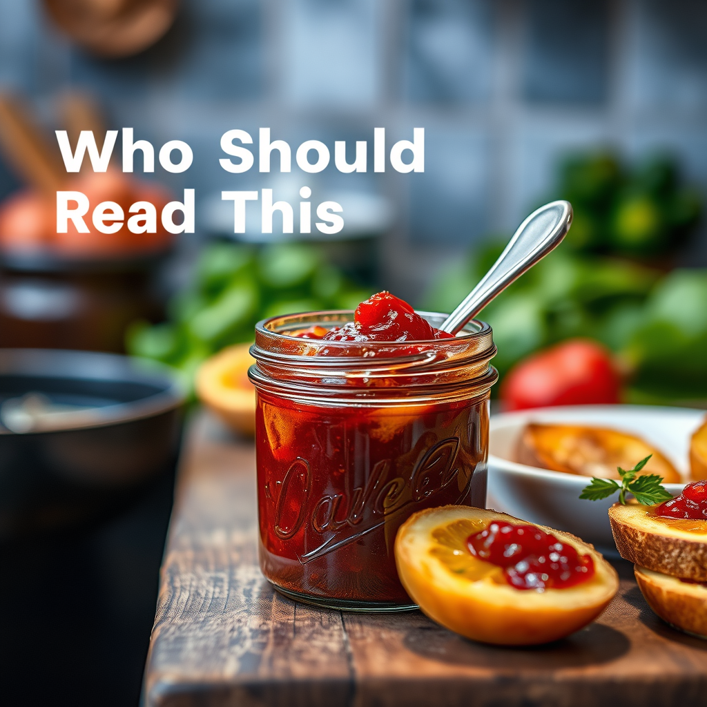 Who Should Read This - pepper jam recipe