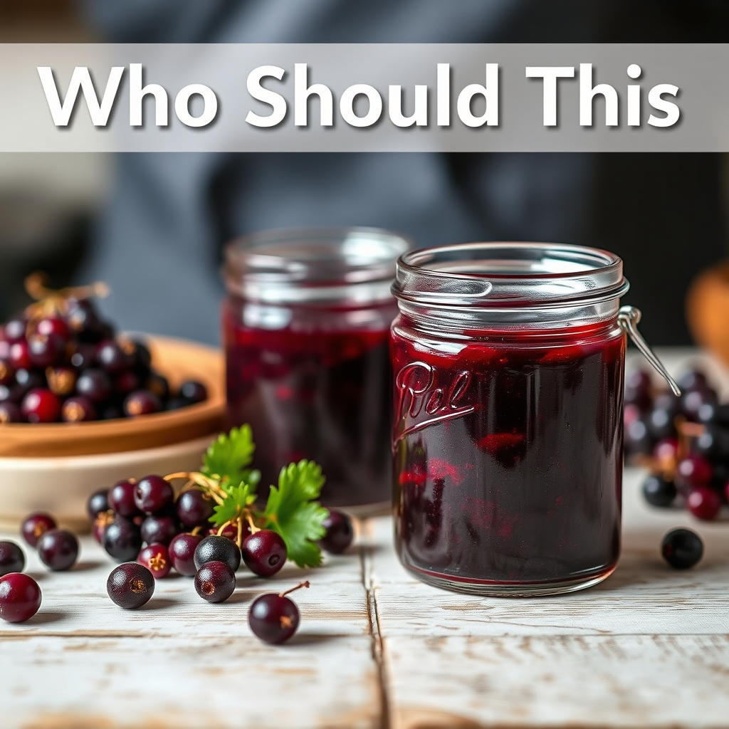 Who Should Read This - blackcurrant jam making recipes