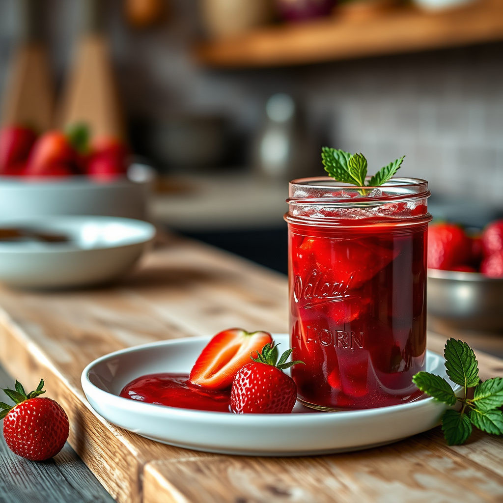 Who Should Read This - strawberry low sugar jam recipe
