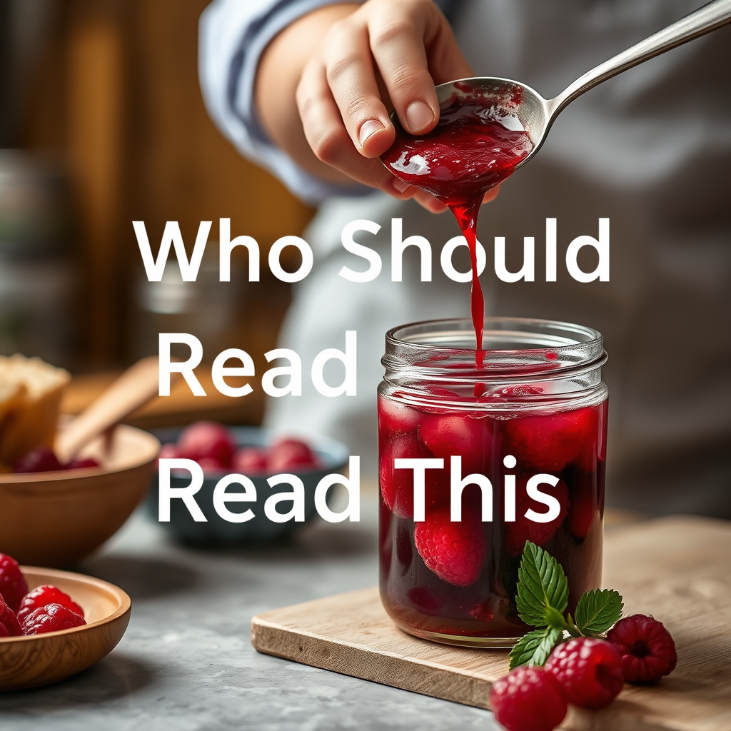 Who Should Read This - no pectin raspberry jam recipe