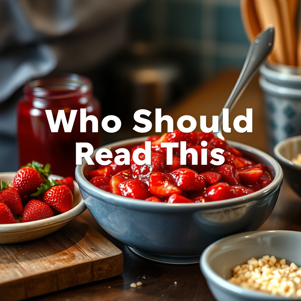 Who Should Read This - pectin recipe for strawberry jam