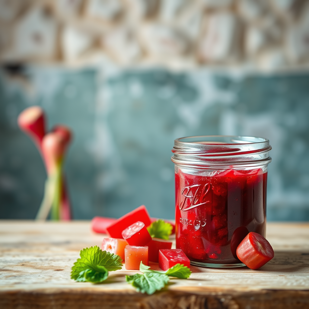 Who Should Read This - recipe for rhubarb jam