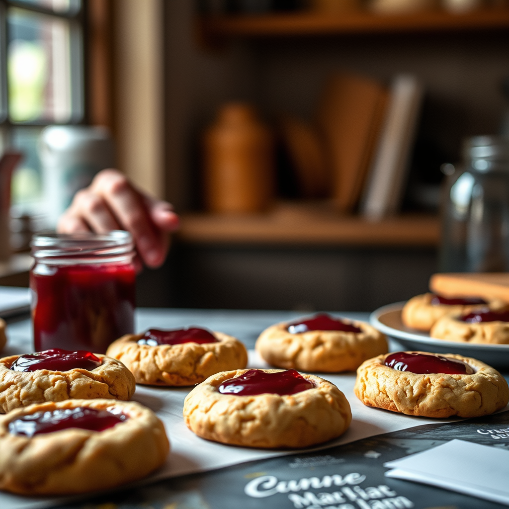 Who Should Read This - recipe thumbprint jam cookies
