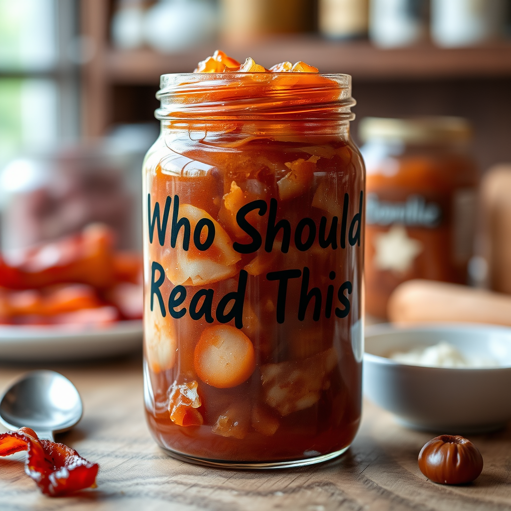 Who Should Read This - bacon and onion jam recipe